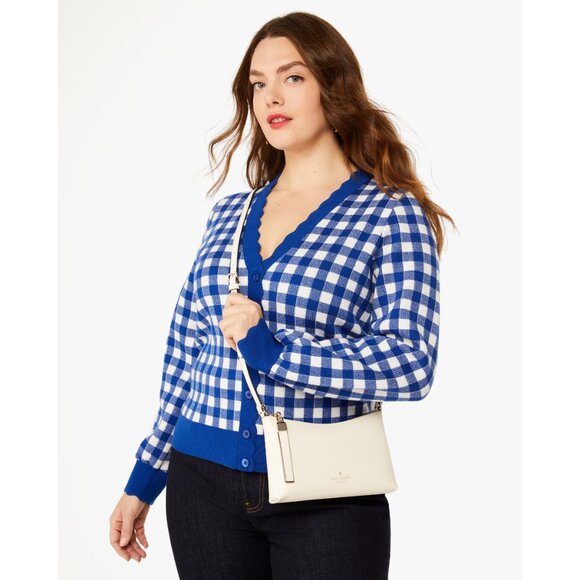 New Kate Spade Sadie Crossbody Saffiano Leather Meringue - Picture 5 of 5